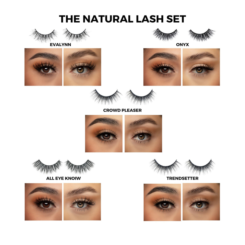 THE NATURAL LASH SET