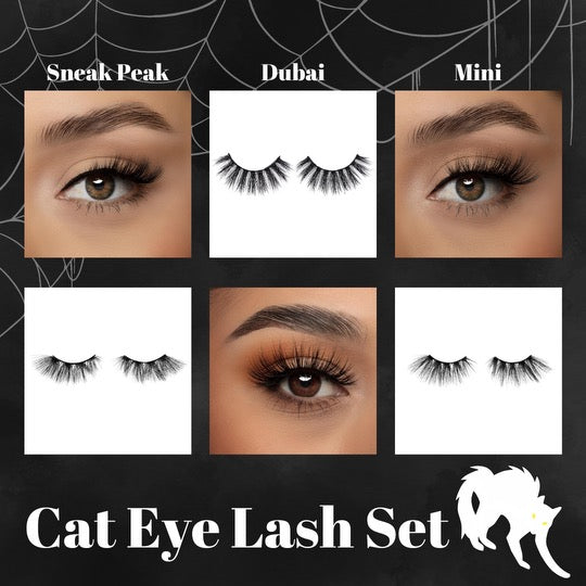 Cat Eye Lash Set