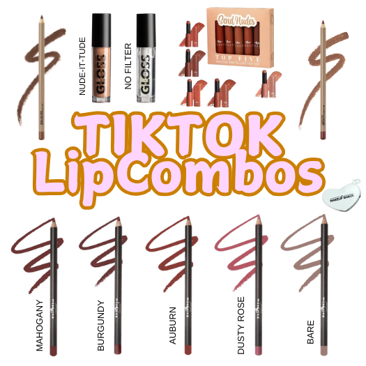 Tiktok Lip Combos Bundle Set