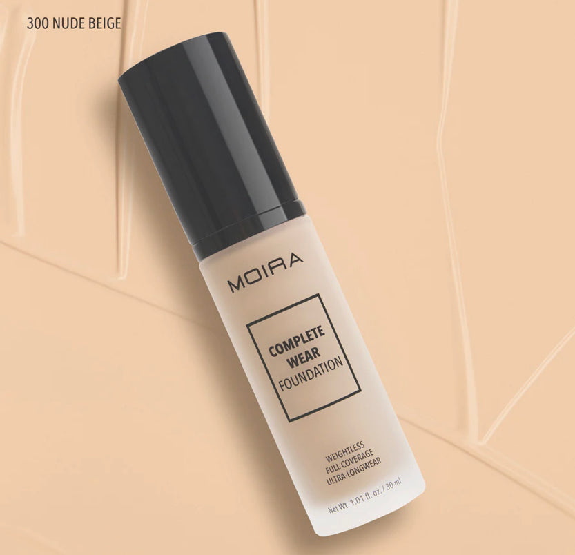 Moira Complete Wear Foundation 100 (Light IVORY)